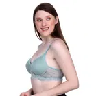 Cotton Blend Solid Push Up Bra for Women 