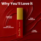 Seven Seas Liquid Lipstick for Women, Dark Cocoa 
