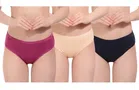 Cotton Briefs for Women (Multicolor, S) (Pack of 3)