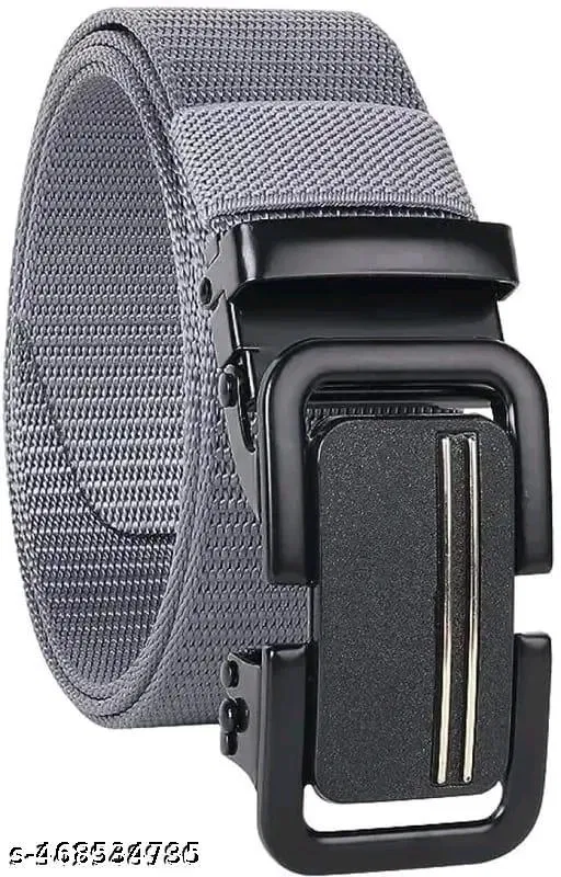 Polyester Belt for Men (Multicolor, 30)