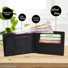 Men's Casual PU Wallet, Black