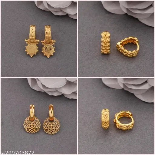 Latest Design Earrings/Studs/Bali Combo