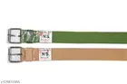 Nylon Belt for Men ,Assorted, Pack of 2 