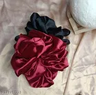 Pure Silk Scrunchies for Women, Pack of 12 