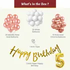 5th Happy Birthday Balloon Decoration Kit, Multicolor, Pack Of 53