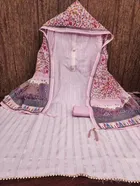 Jacquard Unstitched Dress Material for Women 