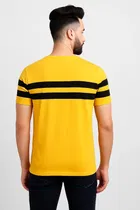 Round Neck Striped T-Shirt for Men 