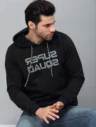 Printed Fleece Sweatshirt for Men 