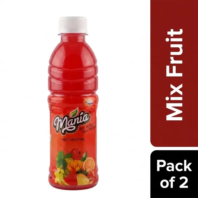 मानिया मिक्स फ्रूट 2X300 ml (पैक ऑफ 2)