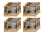 Pvc Cover For Clothes,Gold,Pack of 12