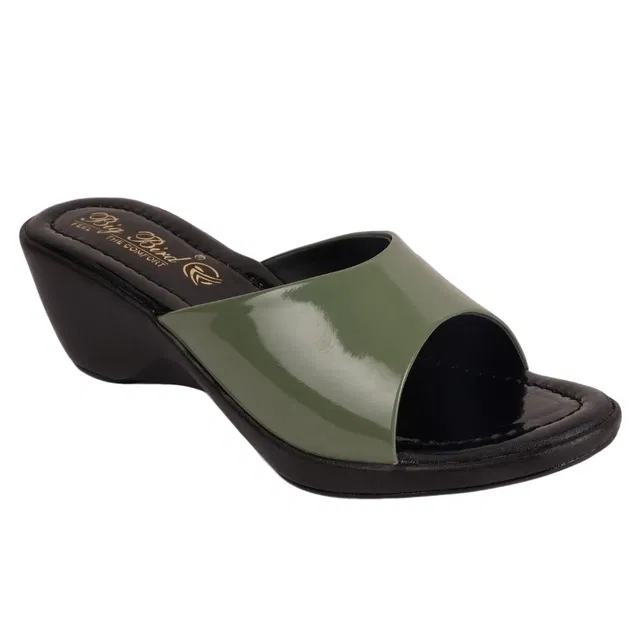 Zakozee Heels for Women (Black & Grey, 6)