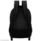Polyester Backpack for Men & Women, Black