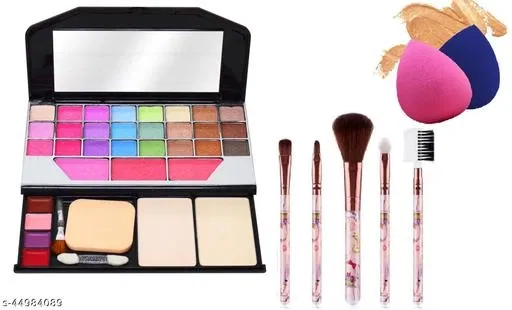 Face Makeup Combo, Multicolor, Set of 1