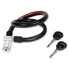 Heavy Duty Multipurpose Cable Lock for Bike, luggage, Helmet, Steel Keylock, anti-Theft (Pack of 1)