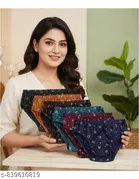 Floral Mid Rise Briefs for Women 