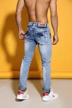 Denim Straight Fit Jeans for Men 