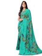 SVB प्रिंटेड साड़ी फॉर वीमेन 