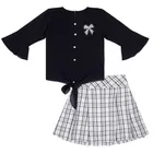 Georgette Printed Clothings Set for Girls 