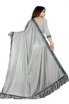 Lycra Blend Embellished Saree for Women 