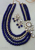 Amazing Traditional Jewellery Set for Women, Blue