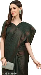 Banarasi Silk Zari Woven Saree for Women 