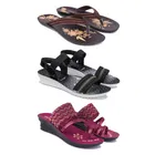 Flats with Heels & Sandals for Women 