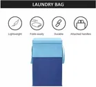 Cloth Laundry Baskets, Blue 
