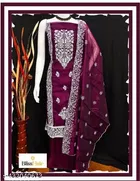 Printed Floral Patiala Suit for Women 