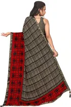 Georgette Printed Saree for Women 