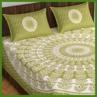 Double Bedsheet with 2 Pillow Covers 