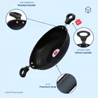 Iron Hard Anodised Non Stick Kadai Cookware Combo for Kitchen 