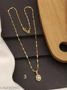 Alloy Pendant with Chain for Women 