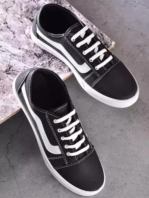 Sneakers For Men, Black & White (8)