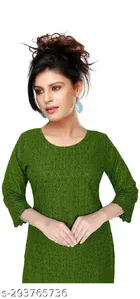 Cotton Embellished Kurti for Women 