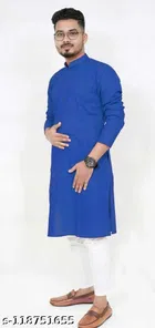 Mandarin Neck Kurta for Men 
