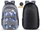Nylon Backpack for Men & Women, Grey