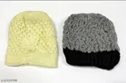 Woolen Beanie Cap for Women 