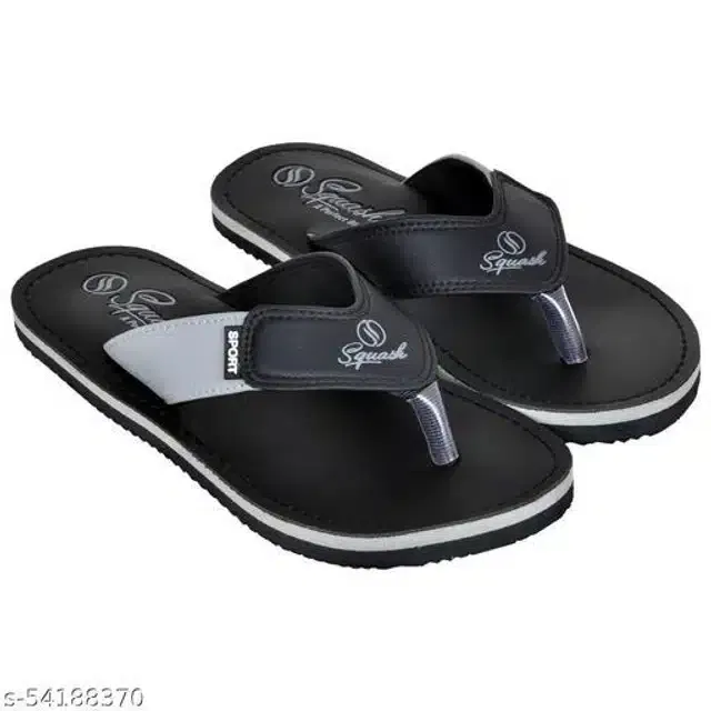 Flip Flop for Men (Black, 7)