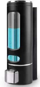 KS Liquid Soap Dispenser, Black, Pack of 1