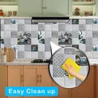 Vinyl Waterproof Wallpaper Roll for Kitchen Wall 