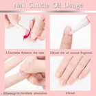 Kayi Beauty Nail Cuticle Oil Pen Nail Nutrition Oil Pen Nail Nourishment Pens Smell Cuticle Revitalizer for Agnail Nourishs Skin Nail Cares Multi Fragrances Essential Nail Cares 