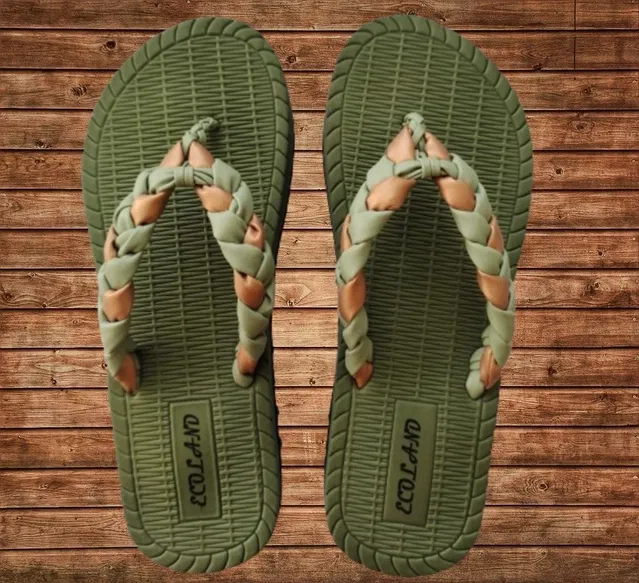 Slippers for Women (Olive, 7)