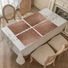 PVC Printed Dining Table Placemats 