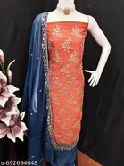 Embroidered Anarkali Party Suit for Women 