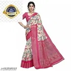 Art Silk  Printed Saree for Women 