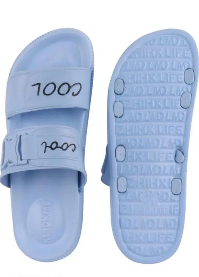 Sliders for Women (Blue, 6)
