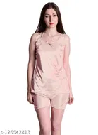 Satin Nightdress Set for Women 
