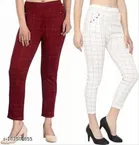Cotton Blend Jeggings for Girls 