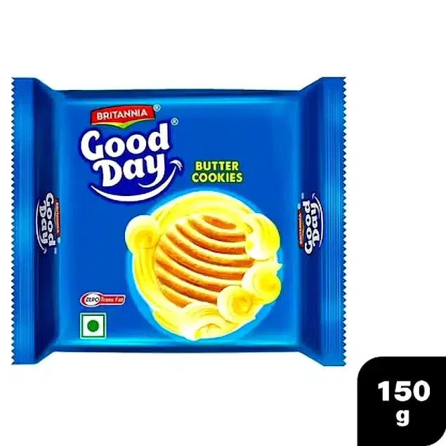ब्रिटानिया गुड डे बटर कूकीज , 150 g