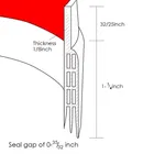 Adhesive Rubber for Bottom of Door, Door Stopper 